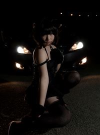 [enako] [enacat black] black silk cat girl(136)